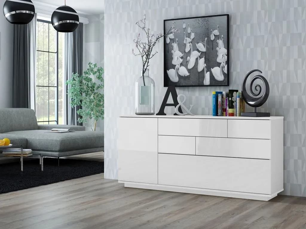 Inspirujące pomysły: co na komodę w salonie - 10 propozycji