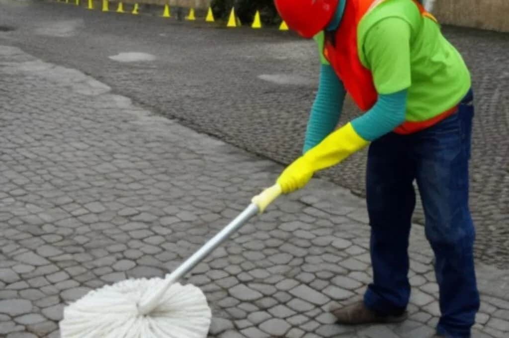 Jak skutecznie wyczyścić kostkę brukową z oleju - 5 sprawdzonych metod
