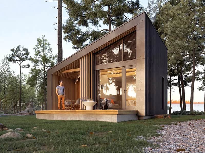 Domki z dachem jednospadowym: nowoczesny design i korzyści