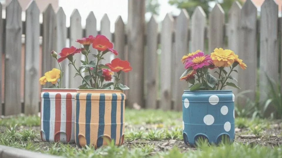 Jak zrobić kwietnik z butelek plastikowych - prosty tutorial DIY